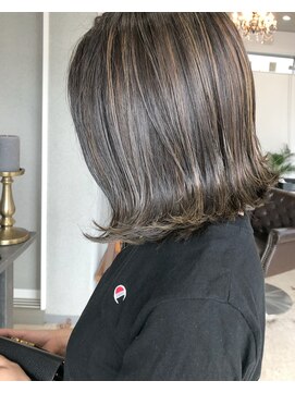 美容室 杏樹 ハイ＆ローMix☆ANNA