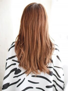 ヘアメイク ナル(hair make nalu) かきあげバングのミックスカールスタイル