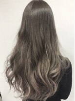 ヘアリゾート エーアイ 浅草橋店(hair resort Ai)&nbsp;アッシュグレージュカラーゆるふわカール【Ai浅草橋】