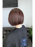ピンクバイオレット ミニボブ
