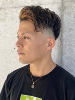 【Lond GULLMAN 網干雄輝】アップバングフェードMEN'S HAIR