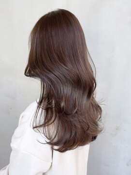 アルバム 渋谷パルコ(ALBUM) まろベージュロング_ヘルシースタイルふんわりカール_ba376723