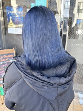 ヘアーデザイン アズール(Hair Design Azur) 【Azur】 Navy blue
