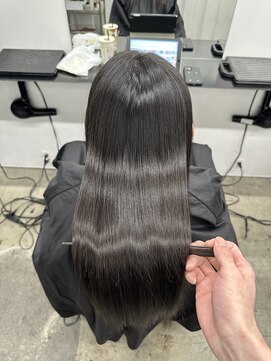 ココ 本八幡(KOKO) 【美髪縮毛矯正】#黒髪#小顔#オリーブグレー#ココアベージュ