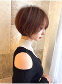 360°綺麗なシルエット!丸みショート!