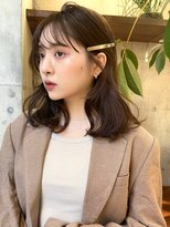 サイン 渋谷(SIGN)&nbsp;レイヤーカットイヤリングカラーインナーカラーケアブリーチ