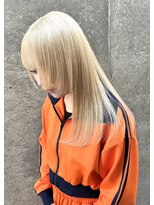 レフ(LEF)&nbsp;抜きっぱなし/ブロンド/ケアブリーチ/ダブルカラー/葛谷 英司