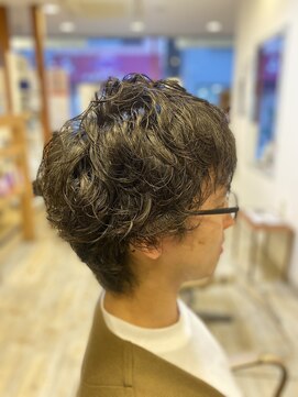 リラビューティリラクゼーション(Rela Beauty Relaxation) メンズカット+スパイラルパーマ