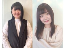 タナカ　ユカのここがスゴイ☆癖毛だったことを忘れさせるナチュラルなストレートヘアに！