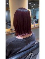 サロンドミルク 新百合ヶ丘店(salon de MiLK)&nbsp;上品な【カシスラベンダー】！[艶カラー/新百合ヶ丘]