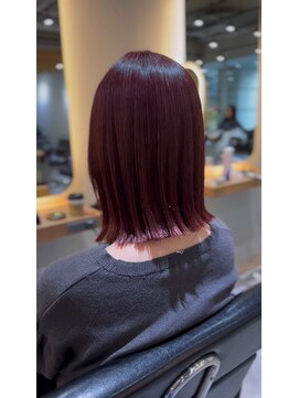 サロンドミルク 新百合ヶ丘店(salon de MiLK) 上品な【カシスラベンダー】！[艶カラー/新百合ヶ丘]