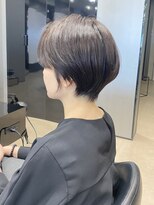 ハルキ ミナト ジャパン オオサカ(HARUKI MINATO japan OSAKA)&nbsp;30代40代50代小顔似合わせカットくびレイヤーエモージュ大人可愛