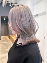 アイティーバイアルバム 下北沢店(IT by ALBUM)&nbsp;ホワイトピンクブルーシルバーレイヤーロング_ba499221