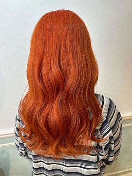 ヘアーサロン リアン 熊谷2号店(hair salon Rien) オレンジカラー♪