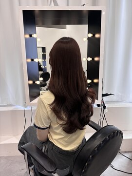 エトバイイオエ(et by ioe) 黒髪/ボブルフ/ネビージュ/小顔/ワンレン/髪質改善/グレージュ