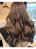 #ミルクティーブラウン#ミルクティーグレージュ#イルミナカラー