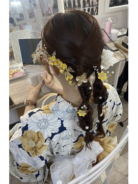 シピ(chipie) 編みおろしアレンジ