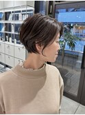 白髪ぼかし/ハイライト/脱白髪染め/大人ショート/髪質改善
