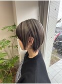ショートレイヤー/シルバーアッシュ