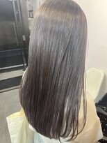 レイリー(LAiLy)&nbsp;メテオカラー　グレージュ　ロングヘア