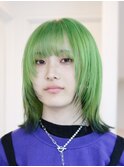 ＊圧倒的おすすめ！艶々ハイトーンカラー
