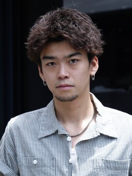 フィフスパーク(fifth PARK) 渋谷スパイキーショートツイストスパイラルパーマアップバング