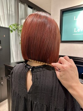 ルナバイルヴェール(LUNA by LeVert) ブリーチしなくても出来るピンクカラー