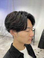 ネクストメンズ 表参道(NEXT men's)&nbsp;サーフカール／スパイキーショート/ブルーブラック/表参 道