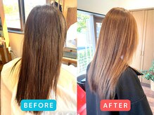 ヘアールシア(hair Lucia)の雰囲気(エイジング特有のうねりも、やさしい薬剤でナチュラルなツヤ髪に)