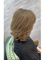 ハロー 池田店(Hollow)&nbsp;【アッシュベージュ/白髪ぼかし/脱白髪染め】石橋/池田/箕面