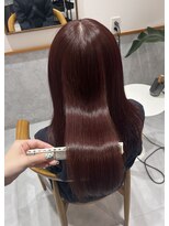 レンジヘアー(lange hair)&nbsp;ワインレッド【鈴鹿/四日市/津/ストレート/ブリーチなし】