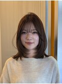 大人ナチュラルなレイヤーミディ