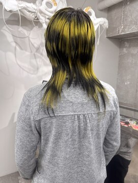 オーン 渋谷(OOn) イエローボーダーカラー