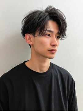 クリックプラス 小倉(Click plus) 小倉/刈り上げセンターパート/波巻きツイストスパイラル