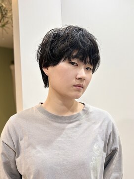 レブルーム(rebloom) ショートマッシュパーマ