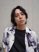 クオル キャスト 熊本(QOL×cast) 大人波巻きミディアムパーマ