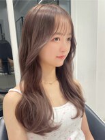 エヌアイ オモテサンドウ(ni omotesando)&nbsp;大人かわいい◇透明感ショコラグレージュ顔周りレイヤー