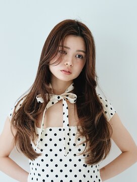 ジーナ 北千住ミルディス通り(Zina) 髪質改善*くびれレイヤーカットダークパープル*美髪【Zina北千住
