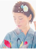 おでこだしショートアレンジ♪
