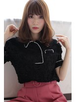 オウル(Owll)&nbsp;大人Aラインフォルム[mignon]厚めバング　フォギーベージュ