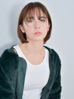 クラン(CLAN)&nbsp;クールで可愛いシースルーボブ