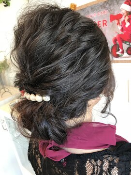 ヘアデザイン ディクト(hair design D.c.t) [D.c.t] FRIENDS wedding　style　by　平田ヒデカズ