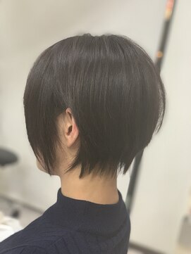 ルクール 喜多町店(Le Coeur) シャープショート×耳かけアレンジ/大人◎20代30代40代50代