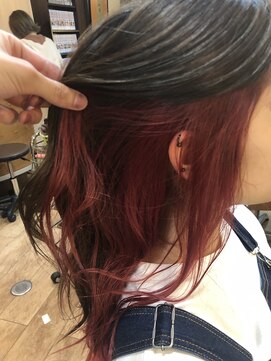 ビヨンドイー(beyond E) チェリーレッドインナーカラー