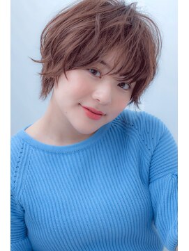 エルフォ(elfo) 【elfo】ショートスタイル!パーマでアレンジの幅UP