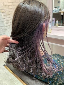 ロンド 表参道店(Lond) 【倉崎涼】大人気インナーカラーグレー