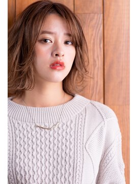 コレット ギンザ(Collet Ginza) 外ハネブランジュミディ　Hair Design Collet Ginza