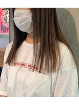 キーン 立川店(keen)&nbsp;【keen×田中】ぷつっとカット×ハイライトカラー