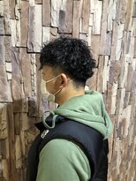 ラテ(latte)&nbsp;【メンズ】刈り上げ×ツイストスパイラルパーマ