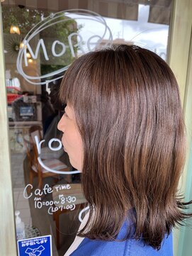 ルムーン(roomoon) 【透明感イルミナカラーで白髪カバー♪】